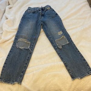 PacSun high rise straight jeans
